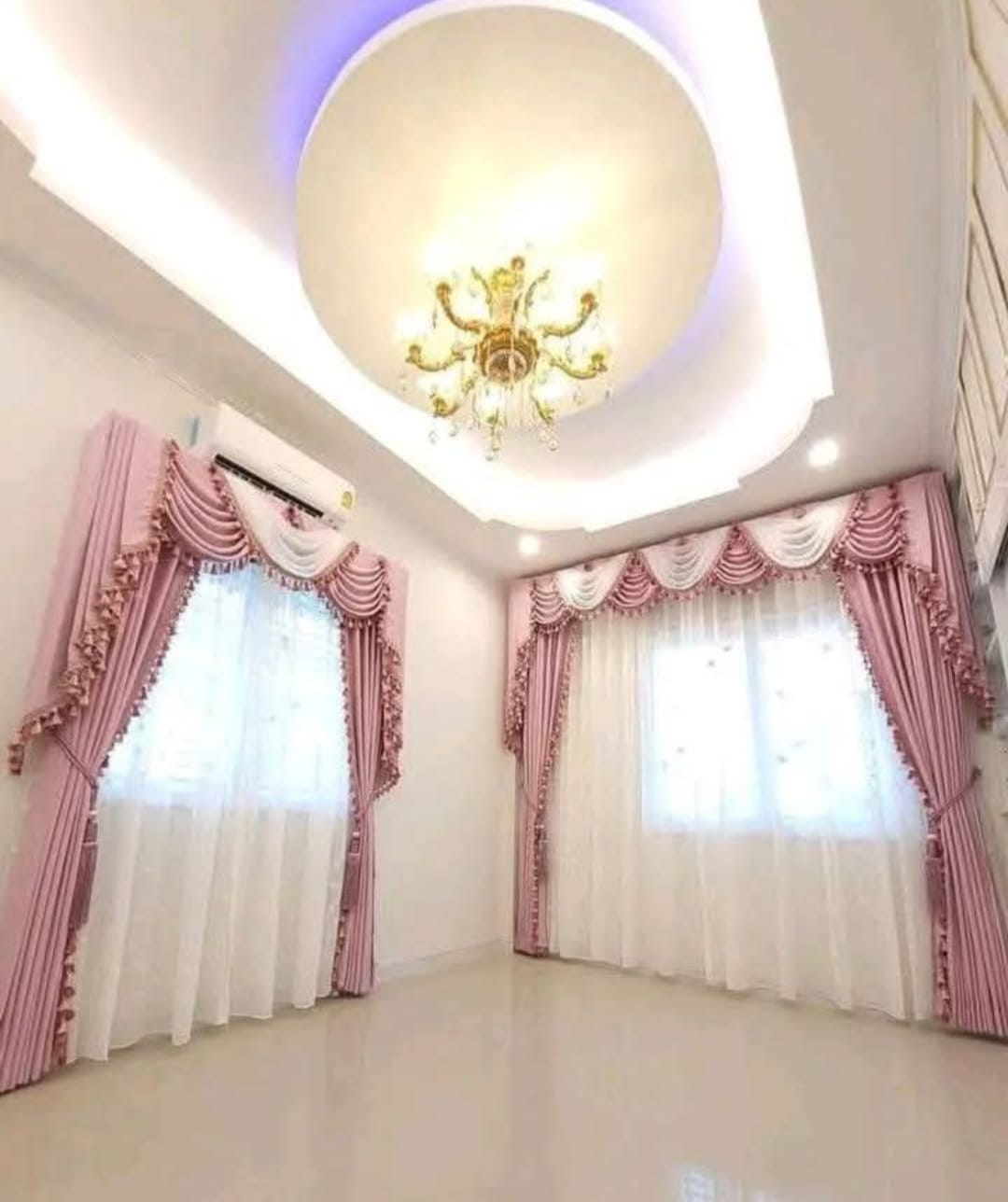 Hasil pemasangan gorden Lily Gorden Kaltim